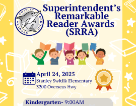  Superintendent's Remarkable Reader Awards